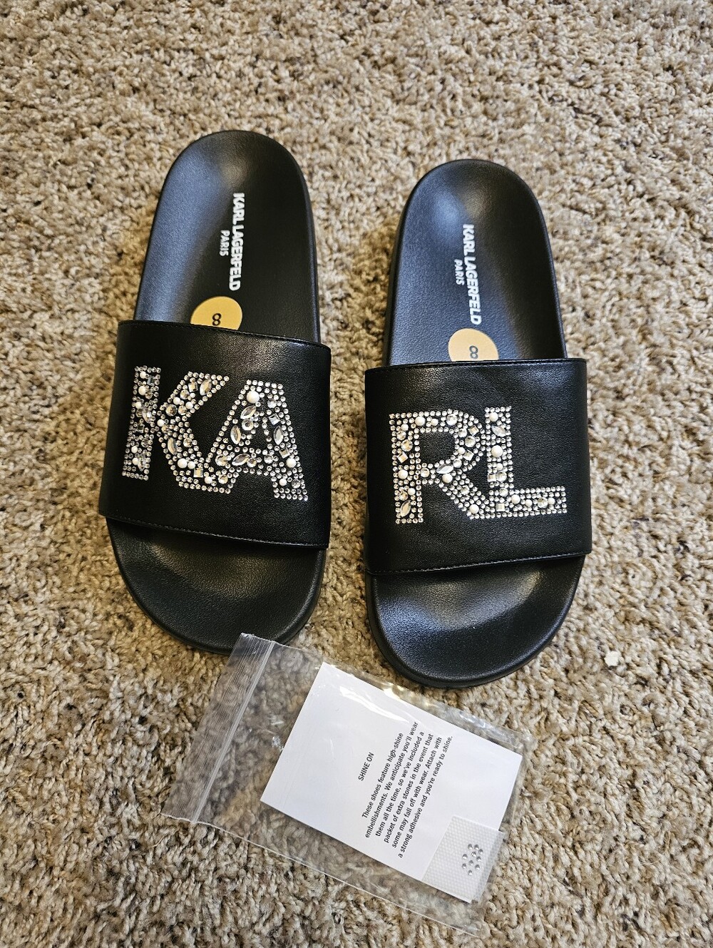 Karl Lagerfeld Slides Sz8